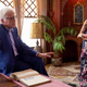 Ted Danson (left), Jameela Jamil